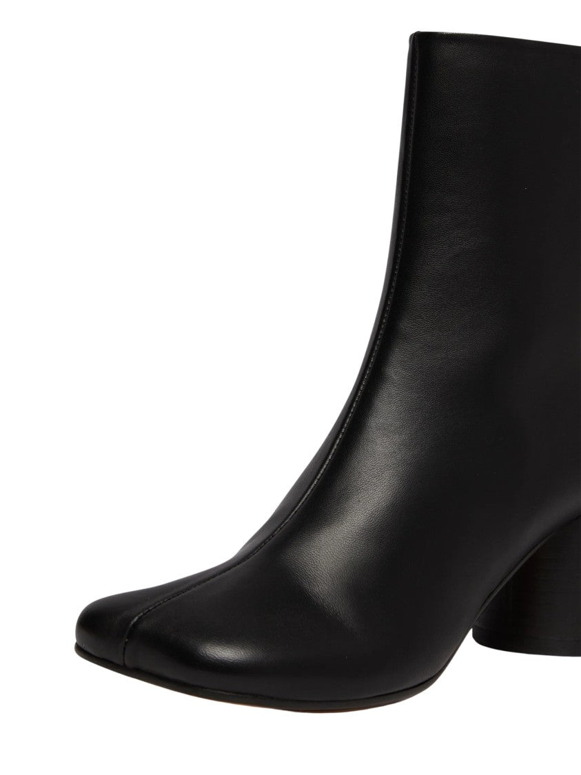 Mm6 By Maison Margiela Anatomic 70Mm Split-Toe Leather Boots