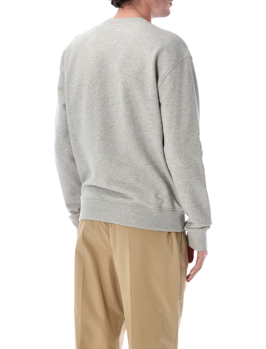 Ami Paris Cotton Knit Sweatshirt