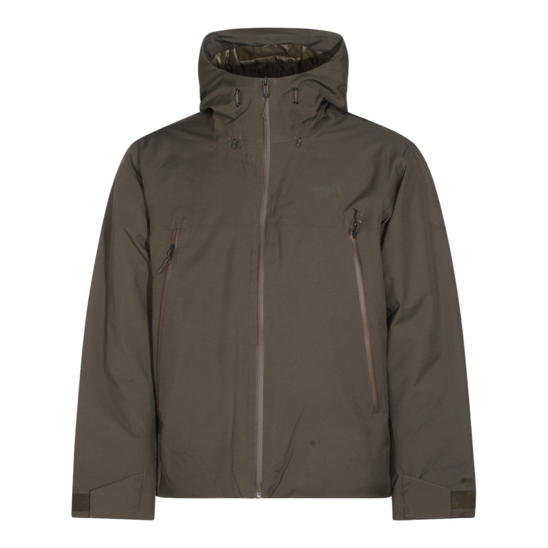 The North Face Matte Finish Olive Casual Jacket