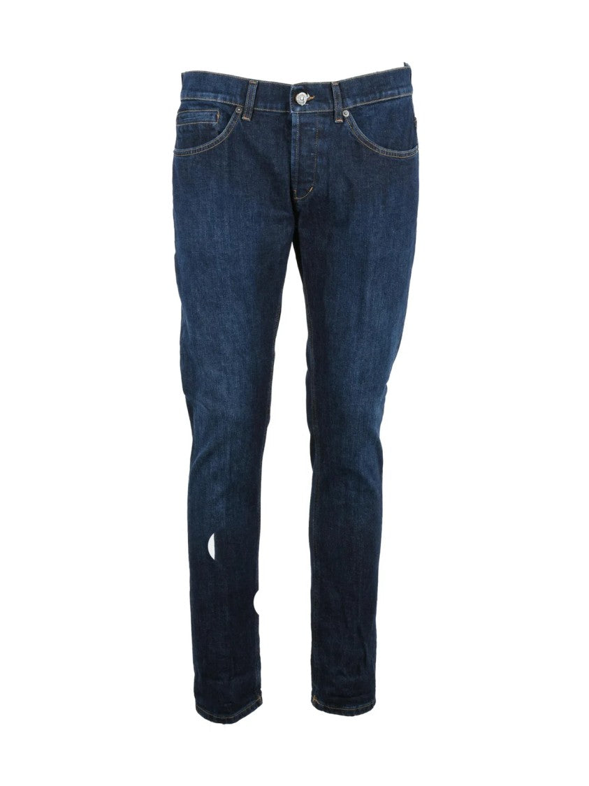 Dondup Blue George Skinny-Leg Stretch Jeans