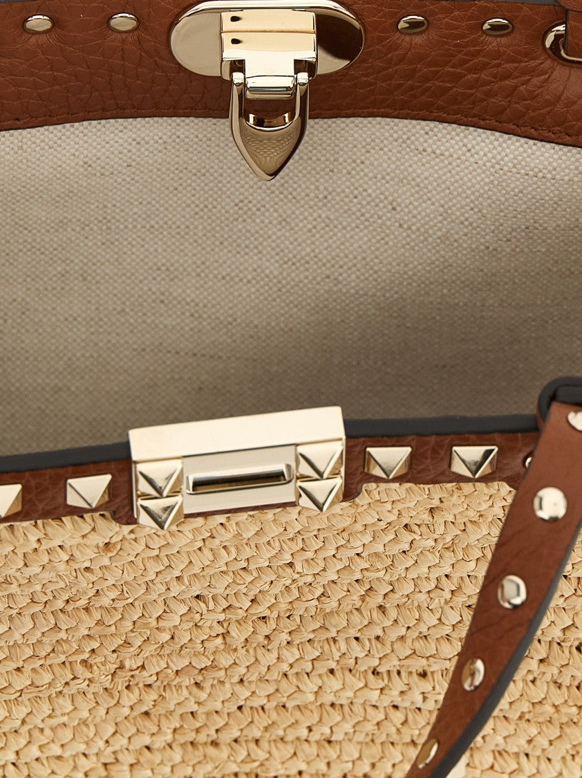 Valentino Garavani 'Rockstud' Small Shopping Bag