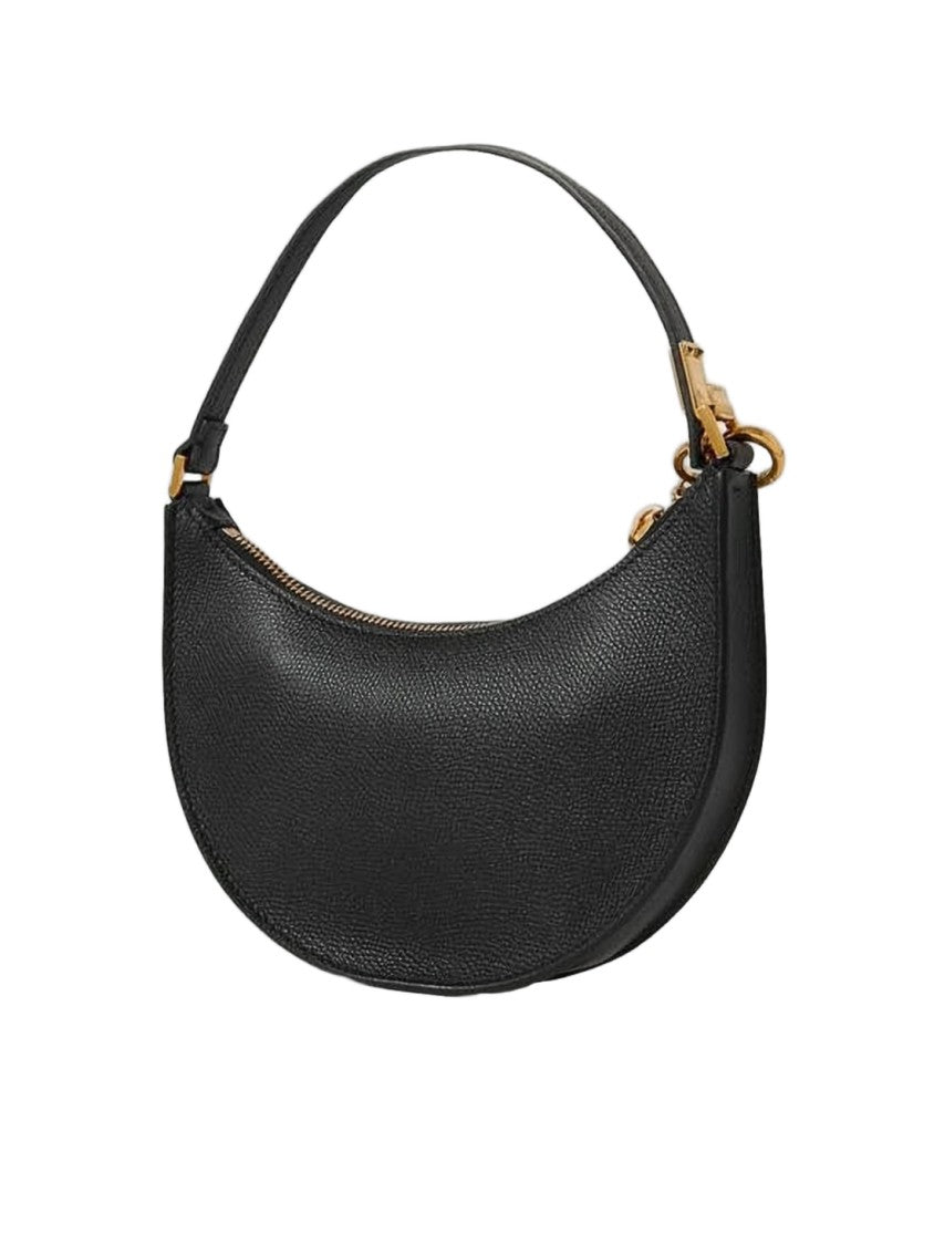 Valentino Garavani Crescent-Shape Cow Leather Shoulder Bag