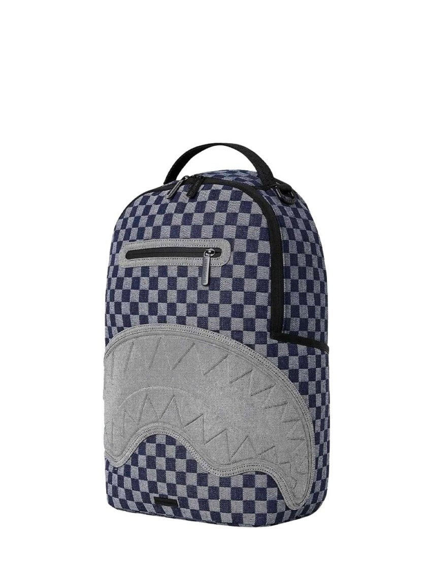 Sprayground Warp & Weft Backpack With Shark Mouth Design