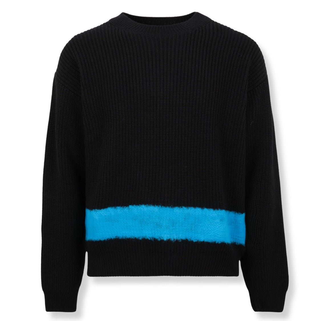 Msgm Classic Knit Sweater In Soft Wool-Polyester Blend