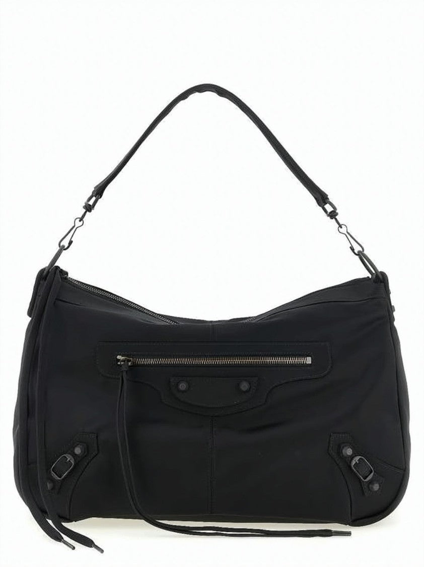 Balenciaga Elongated Tote Bag With Zippered Front Pocket