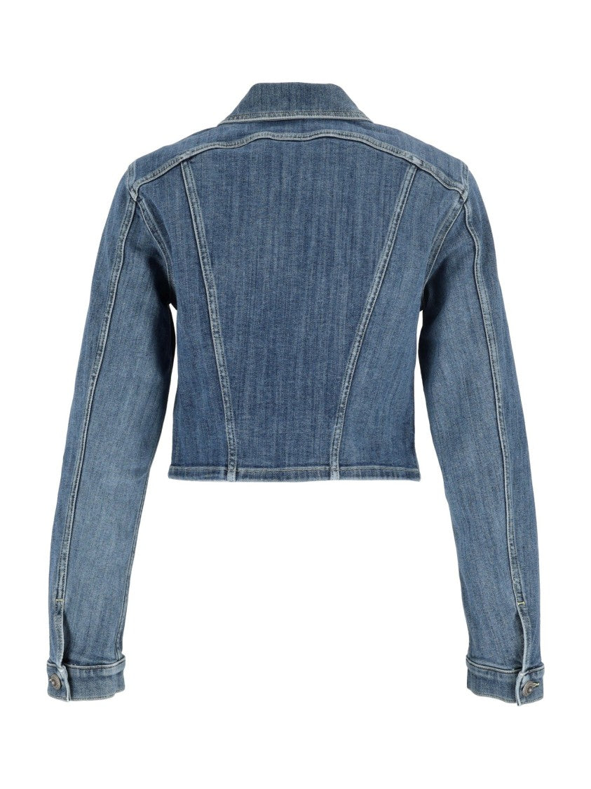 Dondup Cropped Denim Jacket
