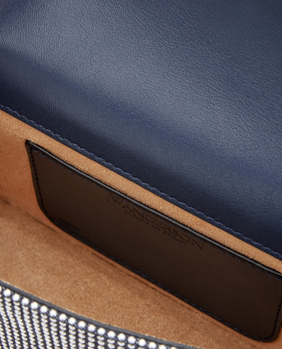 J. W. Anderson Anchor Denim Strass Baguette Bag