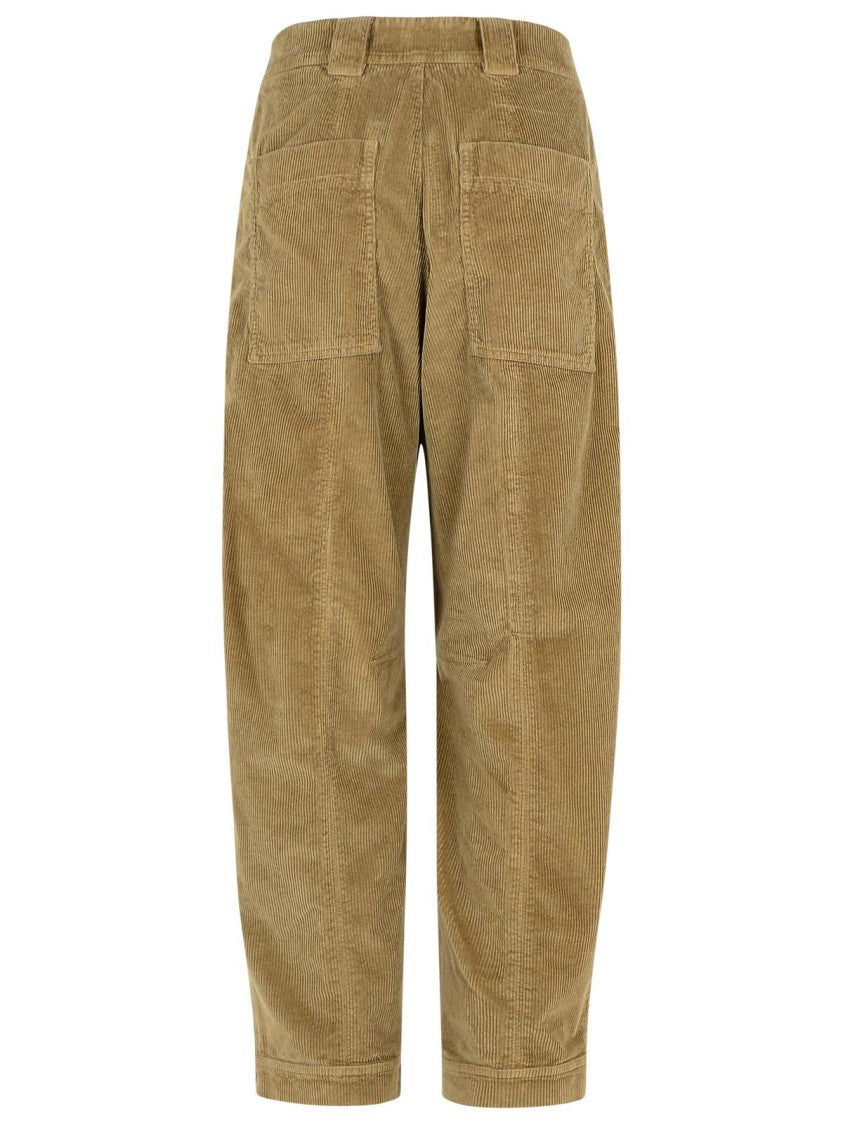 Closed 'Rhannon' Argila Beige Cotton Pants