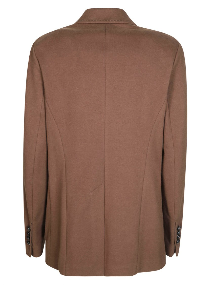 Circolo Double-Breasted Regular-Fit Jacket