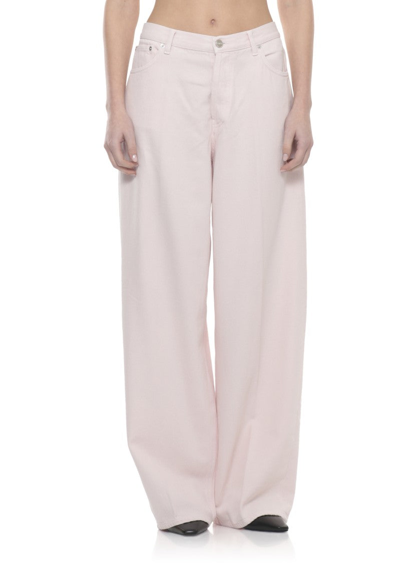 Dondup Pink Dakota Cotton Jeans