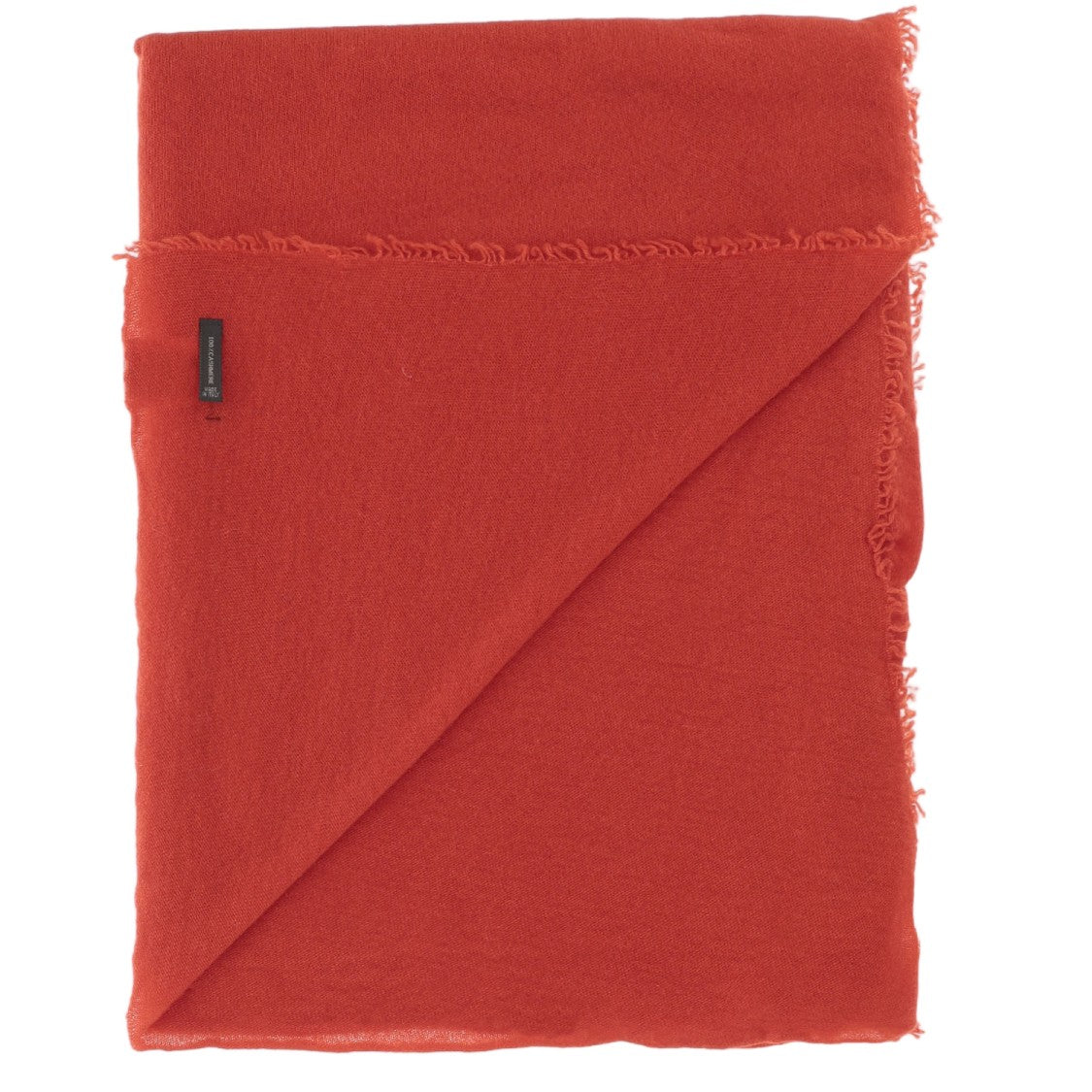 Faliero Sarti Red Adriel Cashmere Scarf