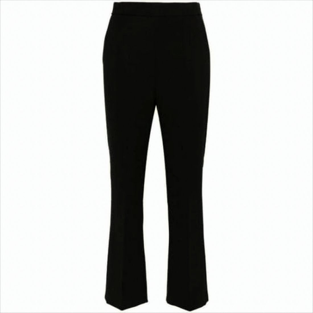 Max Mara Straight-Leg Tailored Suit Pants With Design