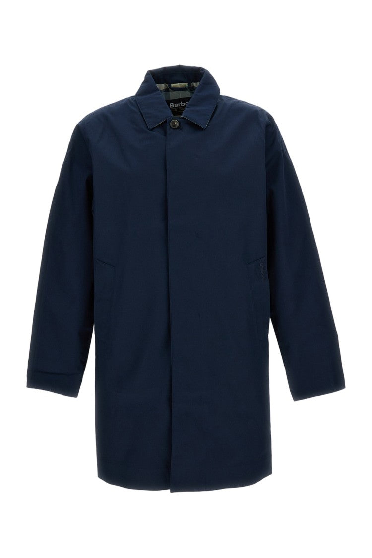 Barbour Rokig Blue Water-Resistant Trench Jacket