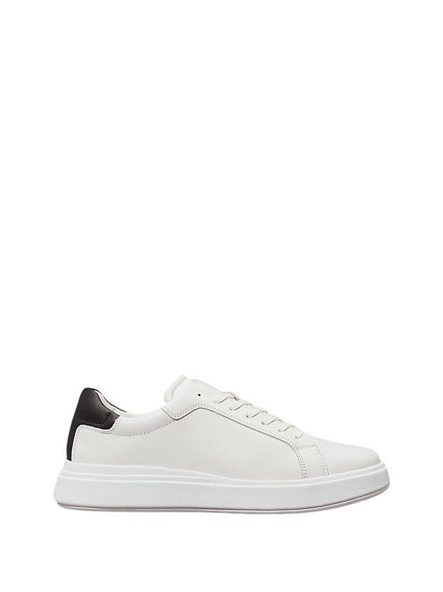 Calvin Klein Minimalistic White Sneakers With Transparent Outsole