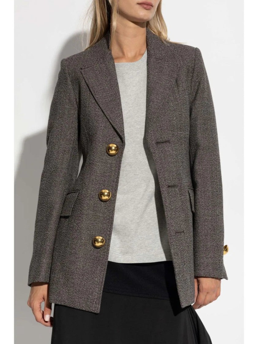 Ami Single-Breasted Blazer