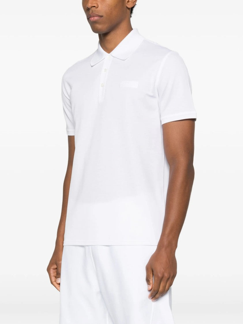 Givenchy Regular Fit Minimalist Cotton Pocket Polo