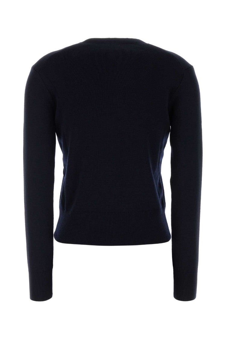 Ami Midnight Blue Wool Sweater