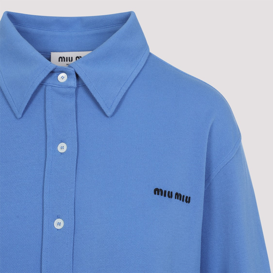 Miu Miu Button-Down Shirt With Classic Collar