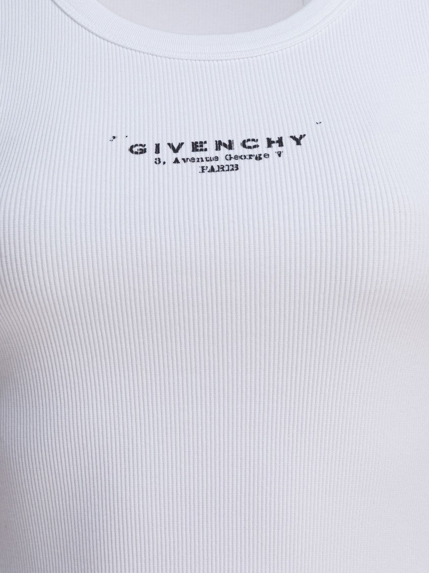 Givenchy Ribbed Cotton-Elastane Tank Top
