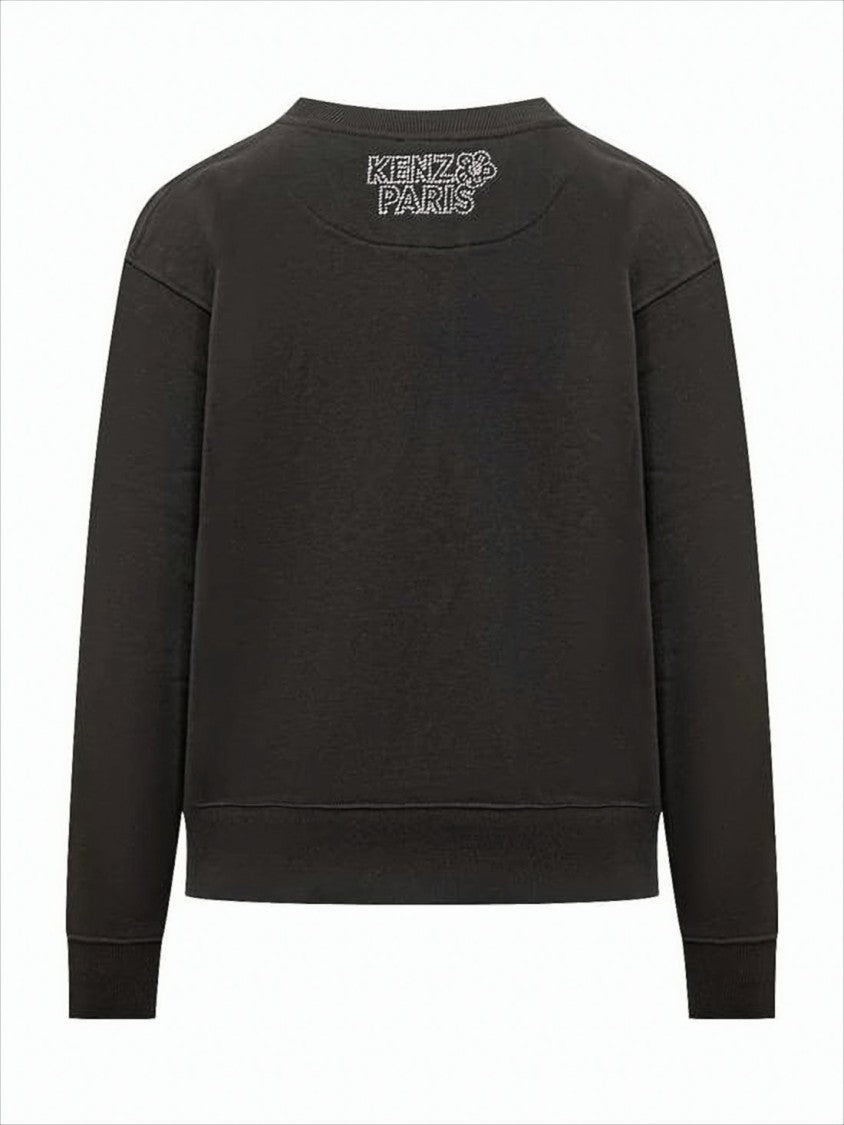 Kenzo Relaxed-Fit Long Sleeve Top With Sparkling Floral Design