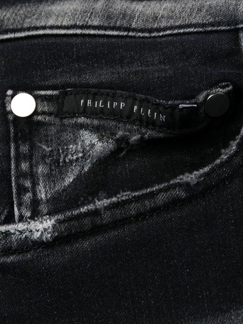 Philipp Plein Denim Trousers Super Straight