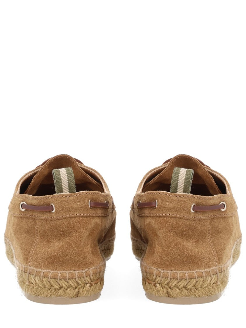 Castaner Nemot Brushed Suede Jute Loafers