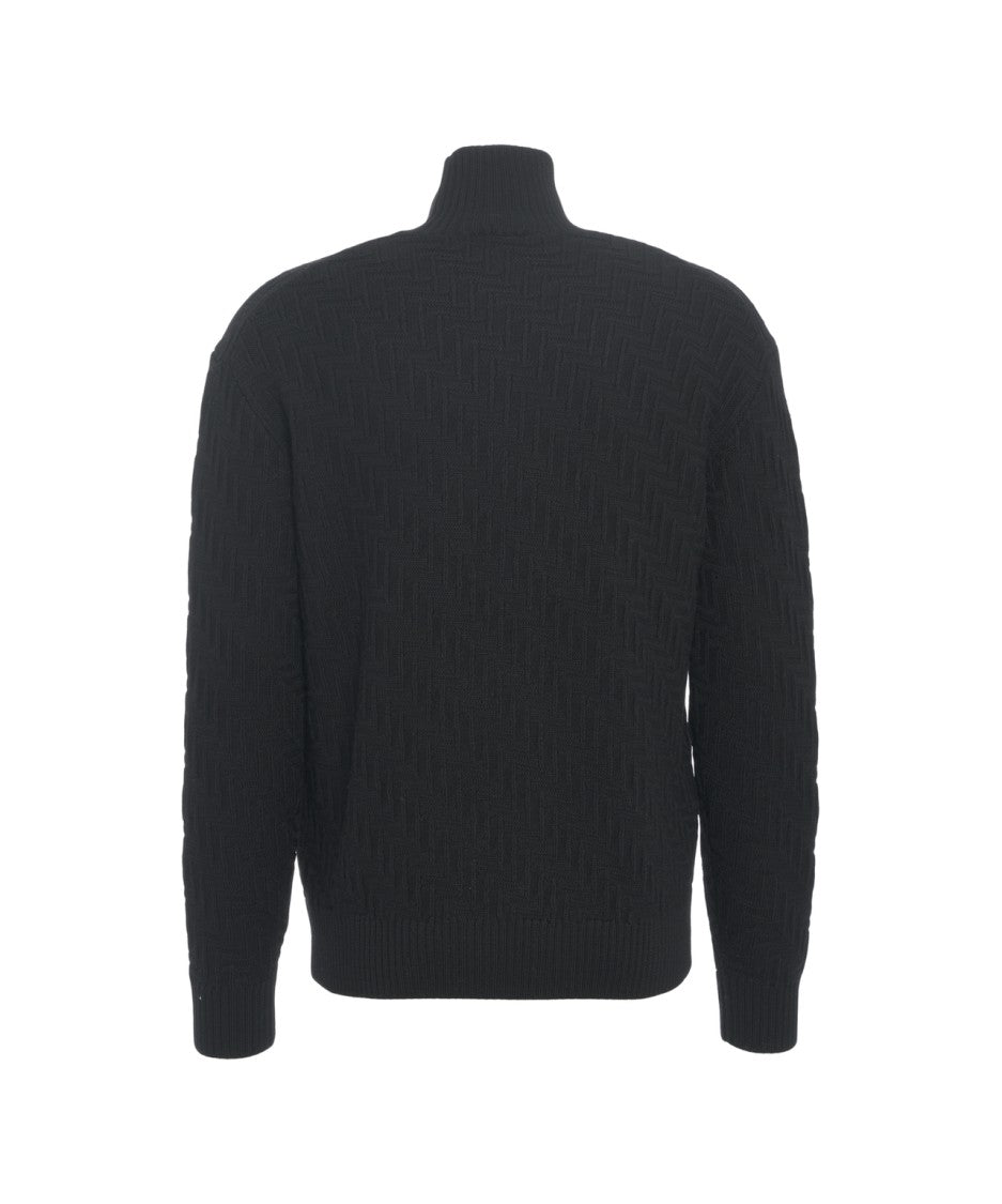 Paolo Pecora High-Neck Textured Knit Pullover