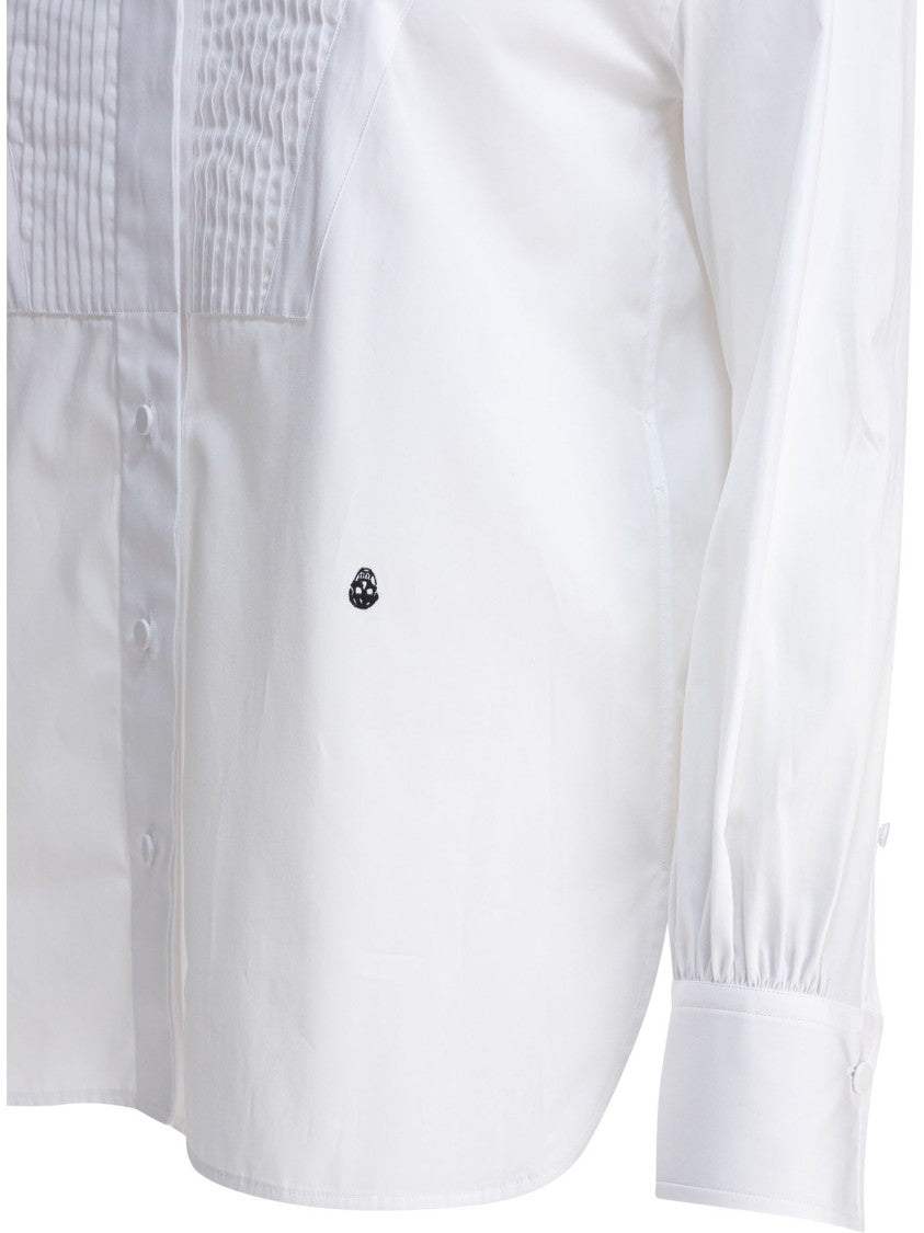 Alexander Mcqueen White Cotton Shirt