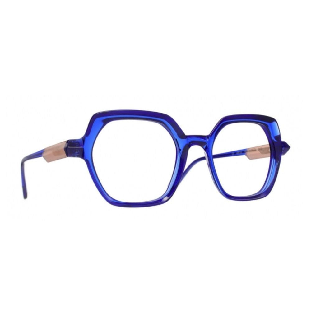 Caroline Abram Mabel Optical Frame In Deep Blue Acetate