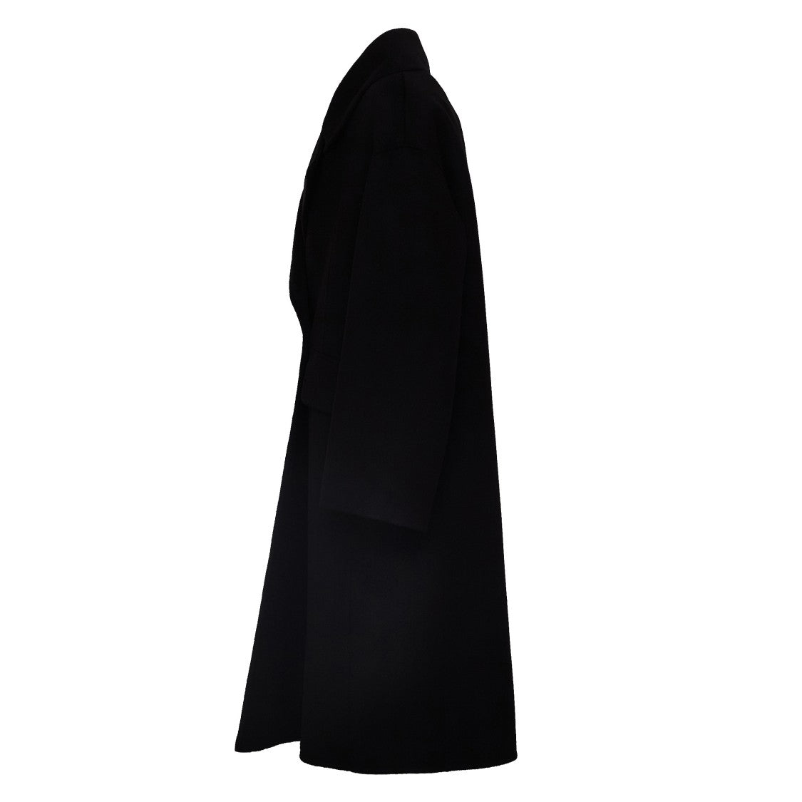 Max Mara Cashmere-Blend Straight-Leg Double-Breasted Long Coat