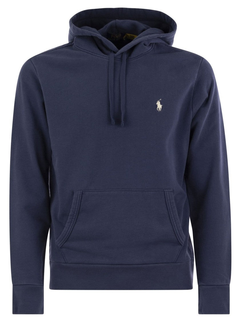 Polo Ralph Lauren Classic Hooded Sweatshirt With Kangaroo Pocket