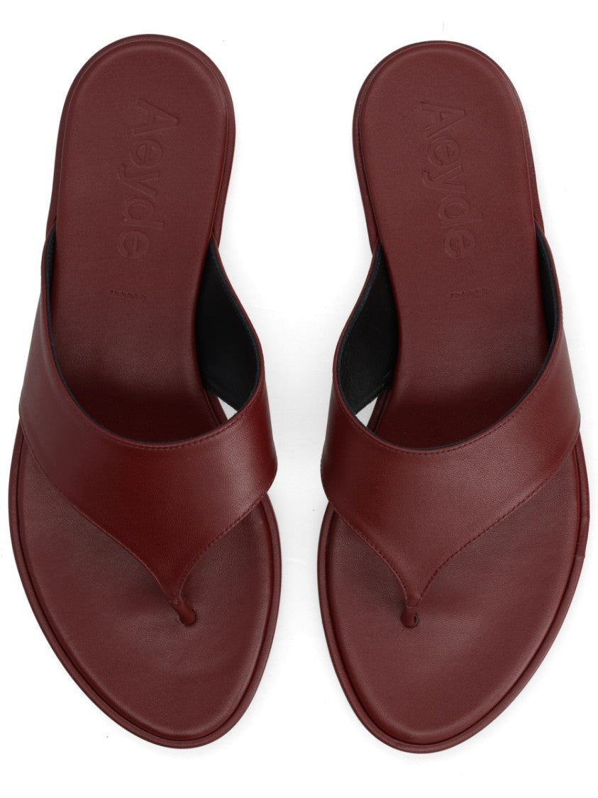 Aeydē Amaya Single Wide Strap Sandals