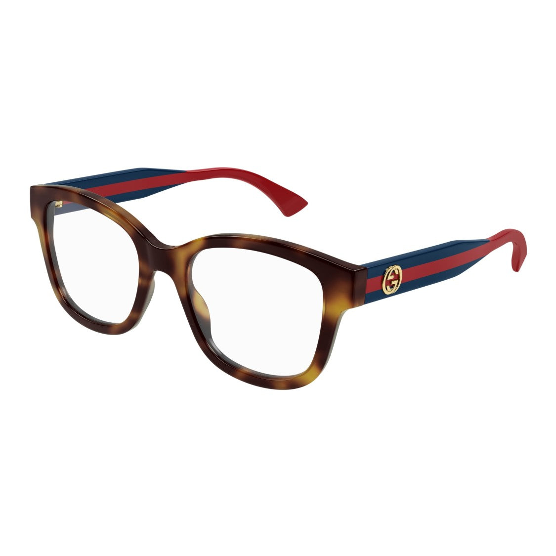 Gucci Gg1863o Square Tortoiseshell Frame Sunglasses