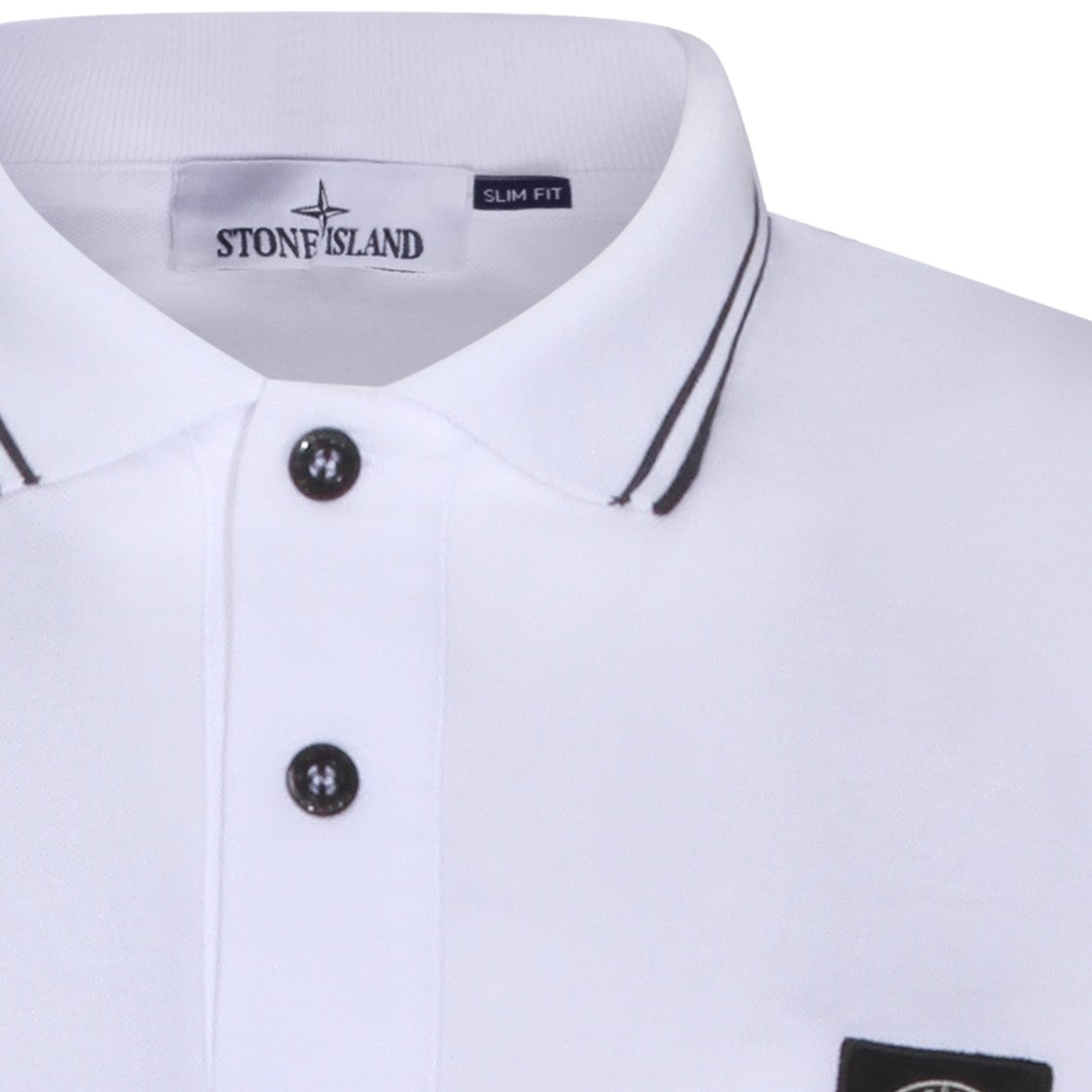 Stone Island Classic White T-Shirt With Crew Neckline