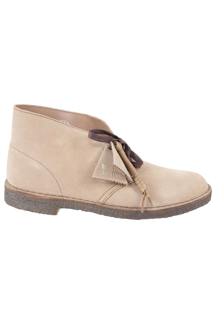 Clarks Desert Suede Lace-Up Boots