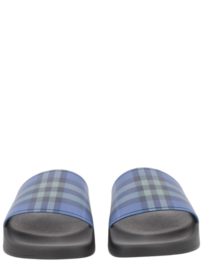 Burberry Multicolour Checkered Slip-On Polyurethane Flats