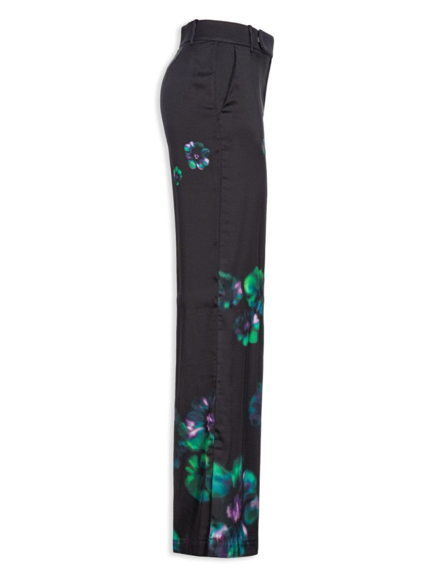 Pinko Poitiers Floral-Print Trousers