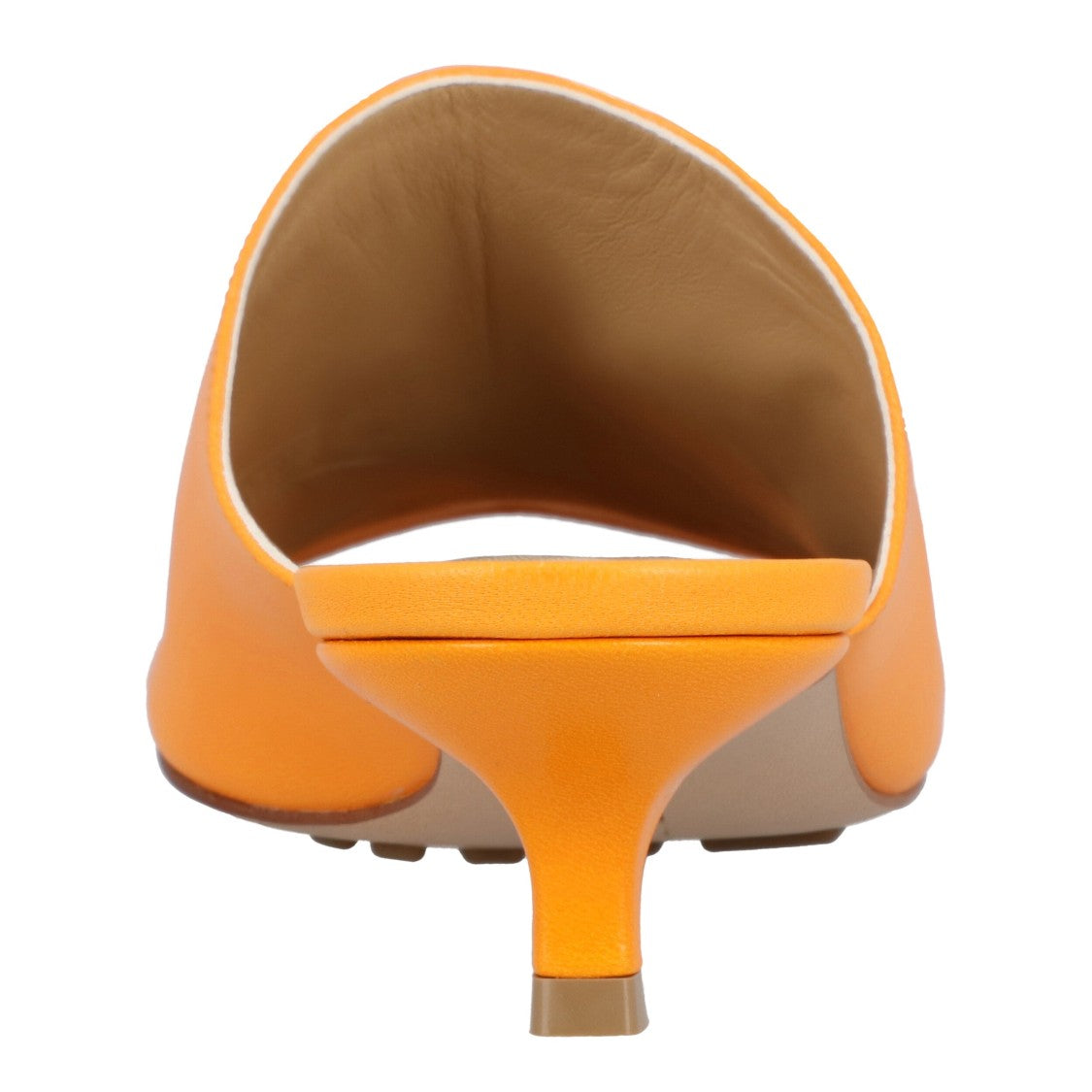 Bottega Veneta Stretch Mule Orange