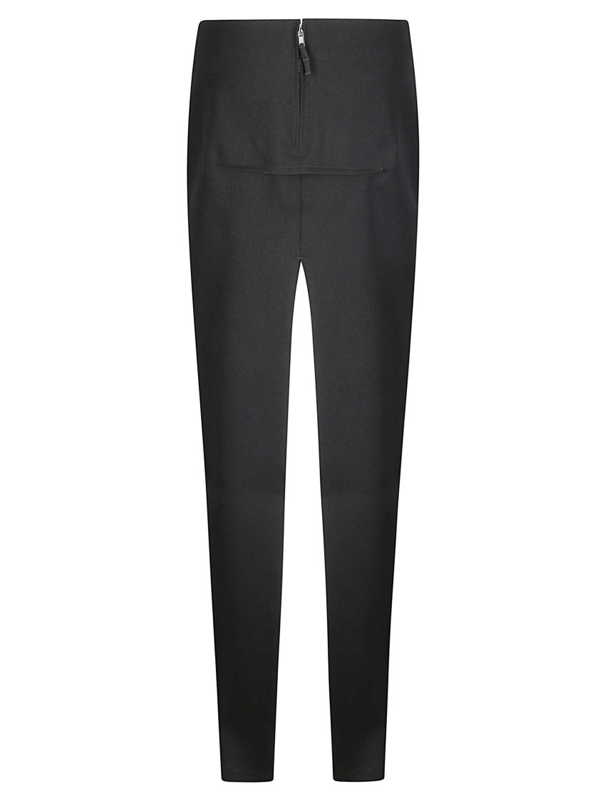 Rick Owens Sliced Design Skirt With Asymmetrical Layering