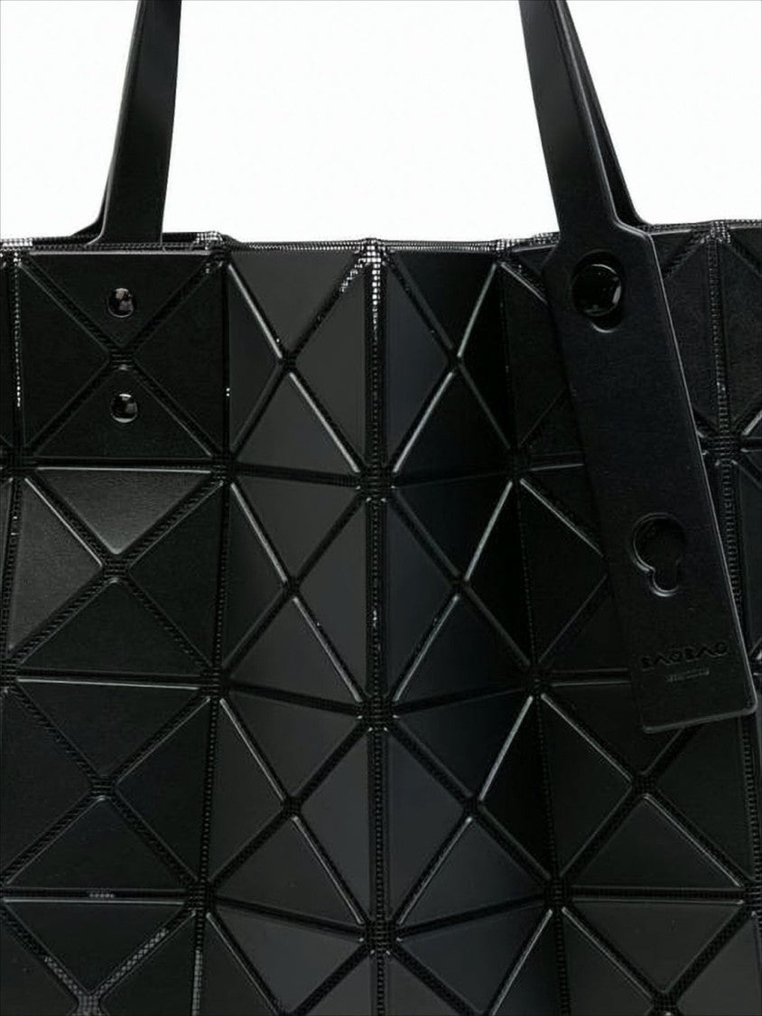 Baobao Geometric Black Tote Bag