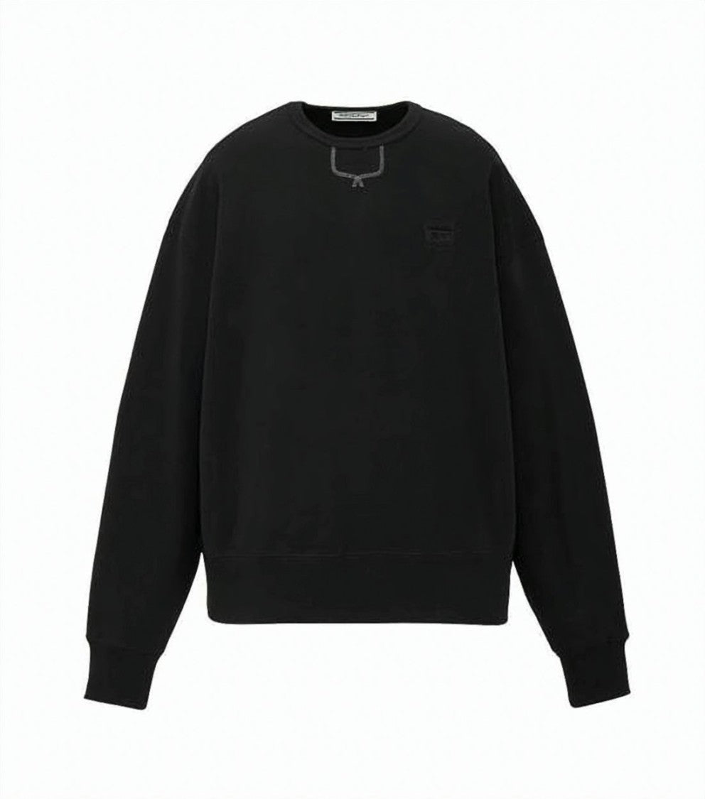 Onitsuka Tiger Long-Sleeve Relaxed-Fit Onitsuka Tiger Sweatshirt