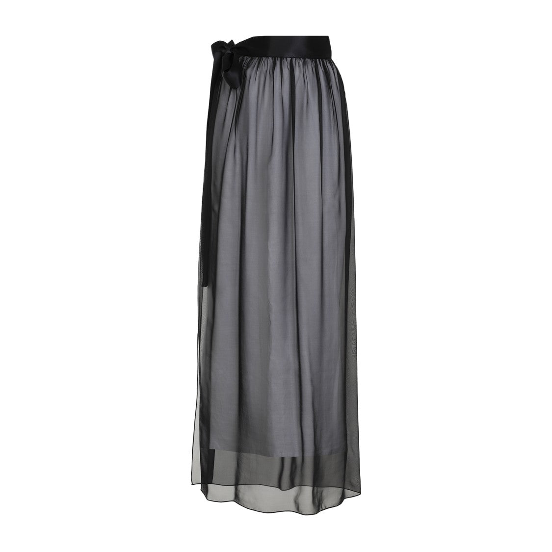 Dolce & Gabbana Silk Long Skirt