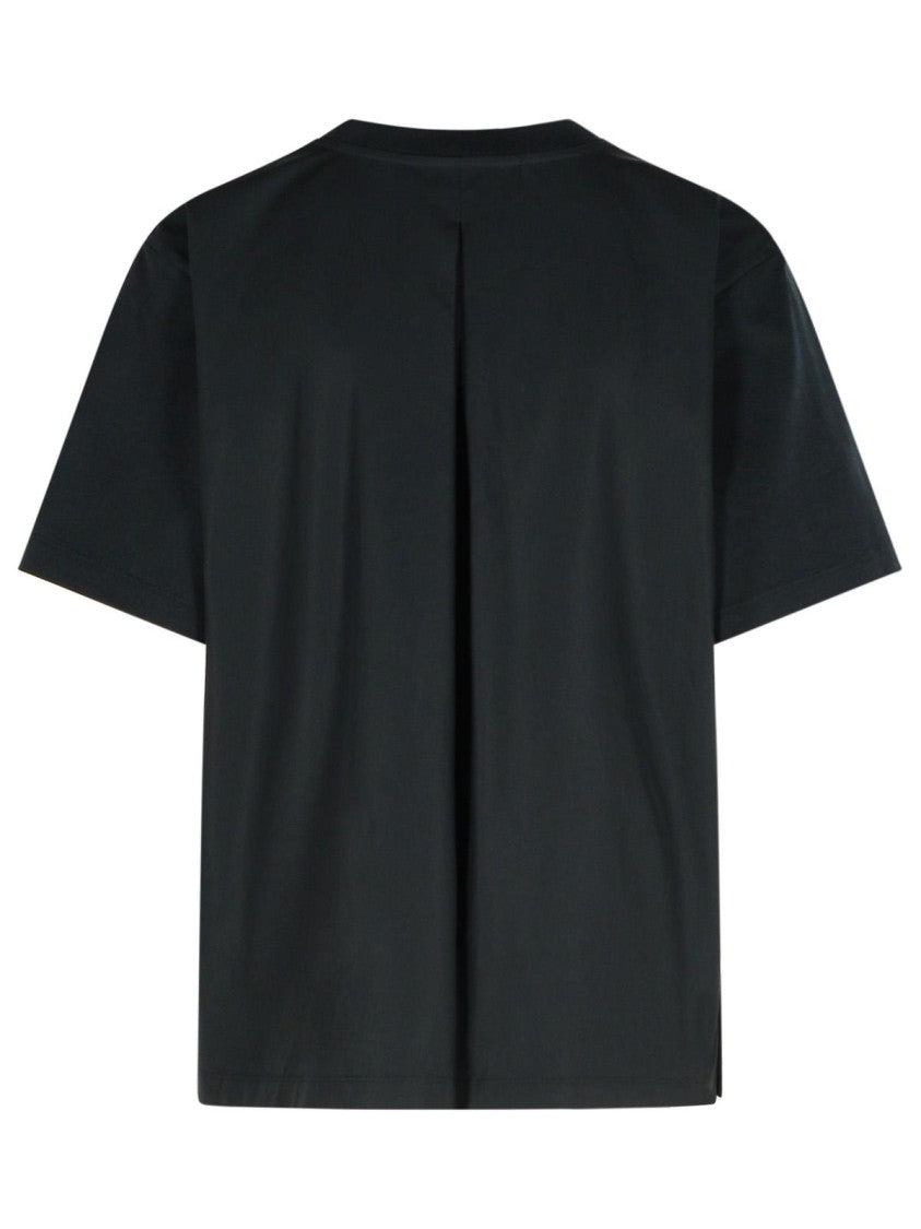 Moncler Black Cotton T-Shirt