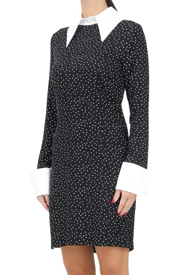Mar De Margaritas Short Dress - Black/White