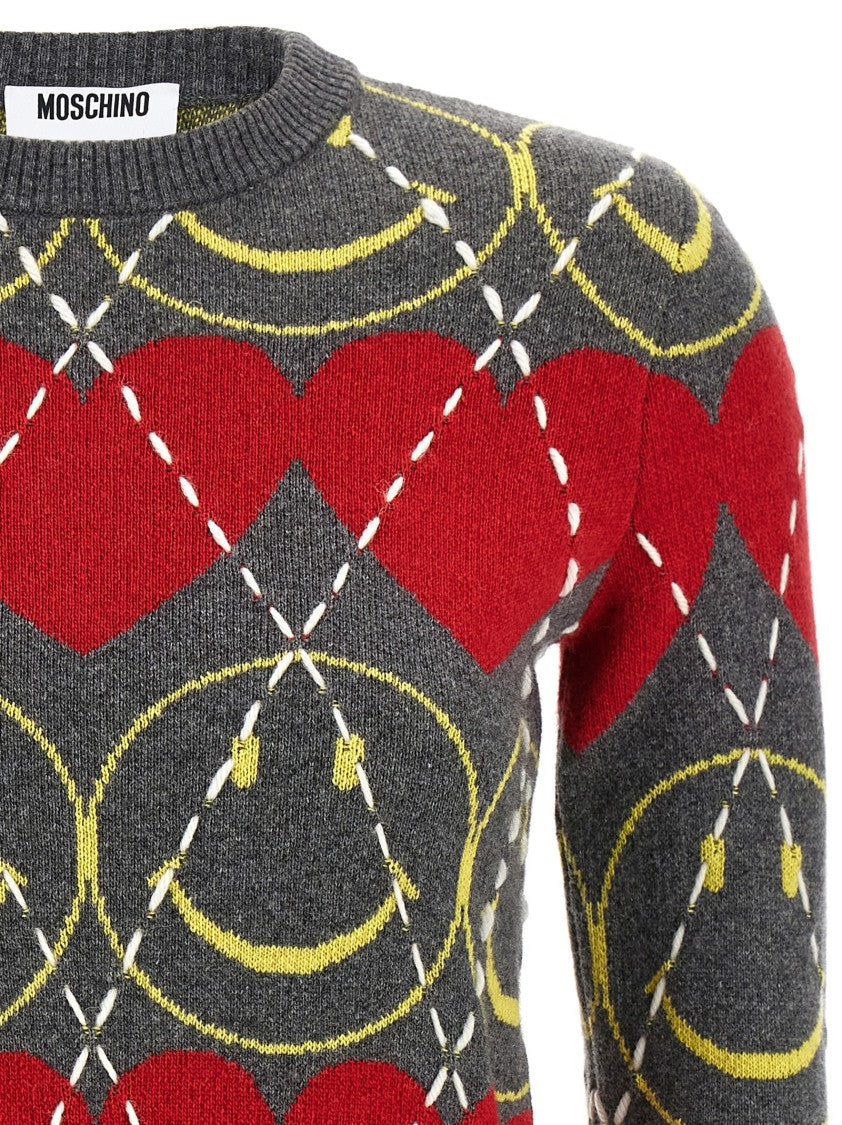 Moschino 'Smiley' Sweater