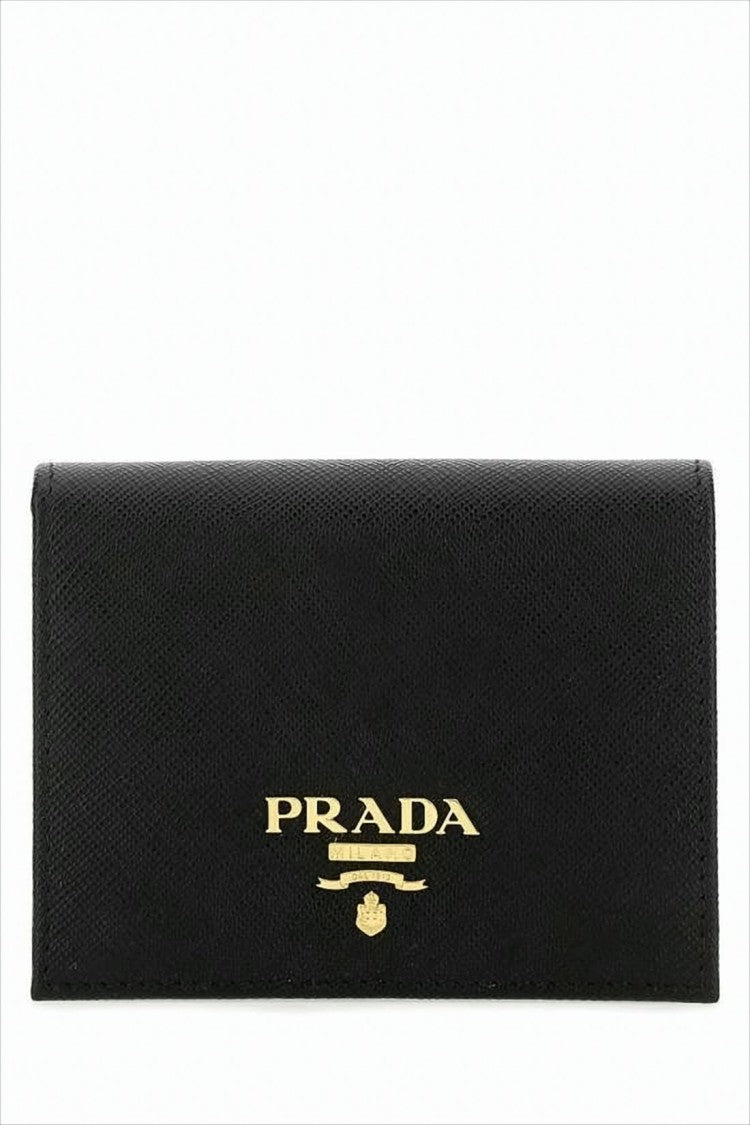 Prada Textured Cowhide Leather Wallet