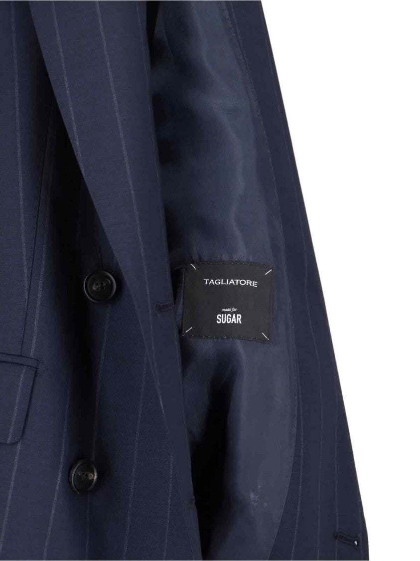Tagliatore Parigi Double-Breasted Suit – Blue