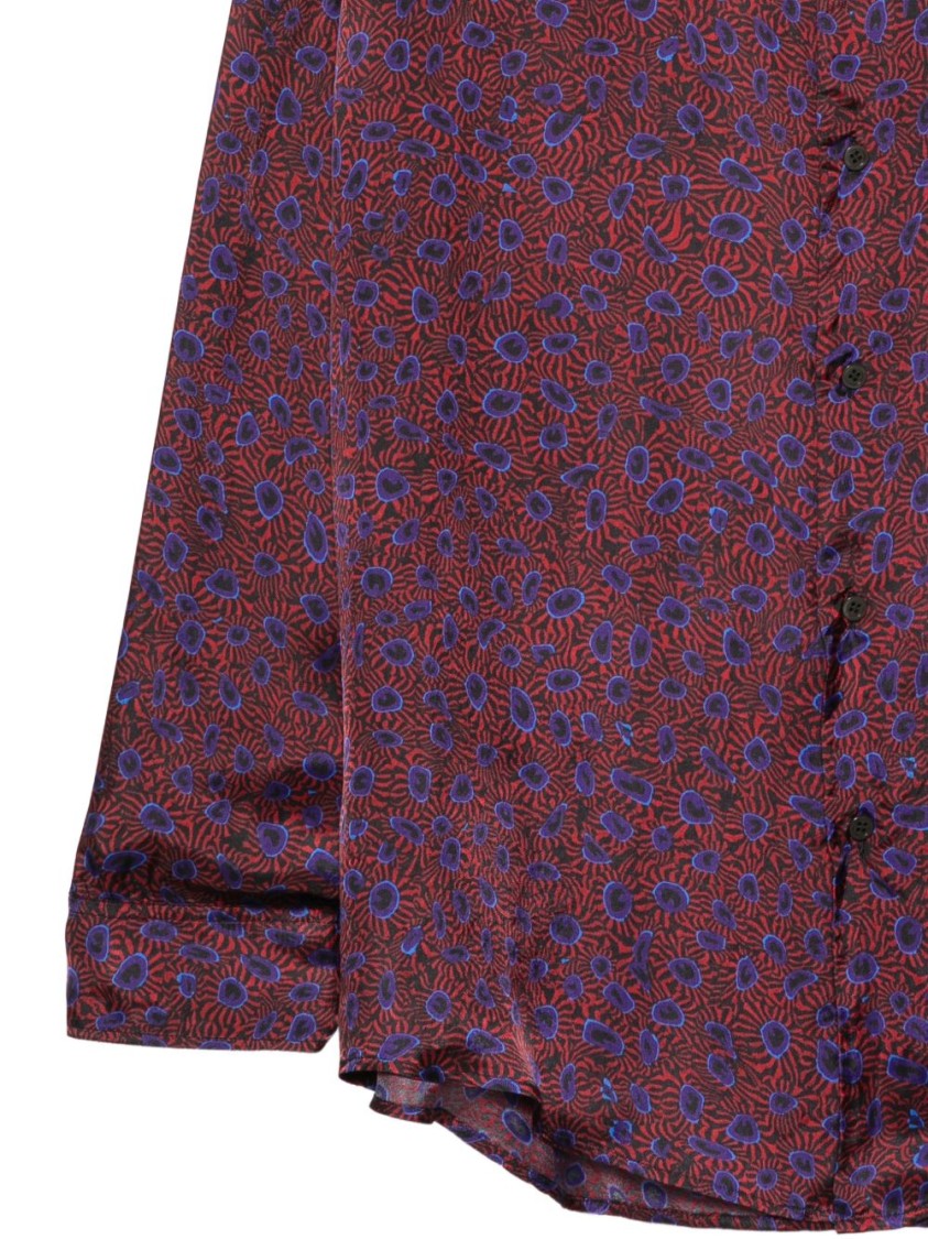 Dries Van Noten Floral Patterned Relaxed-Fit Classic Shirt
