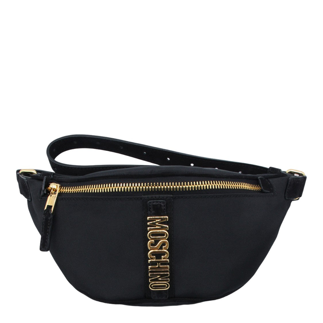 Moschino Belt Bag With Gold Hardware