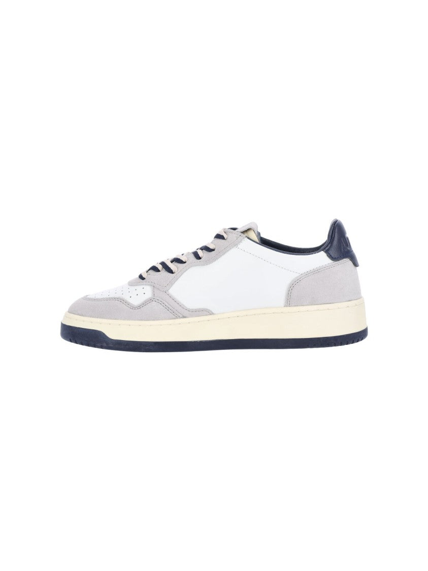 Autry Low-Top Sneakers With Suede And Smooth Paneling